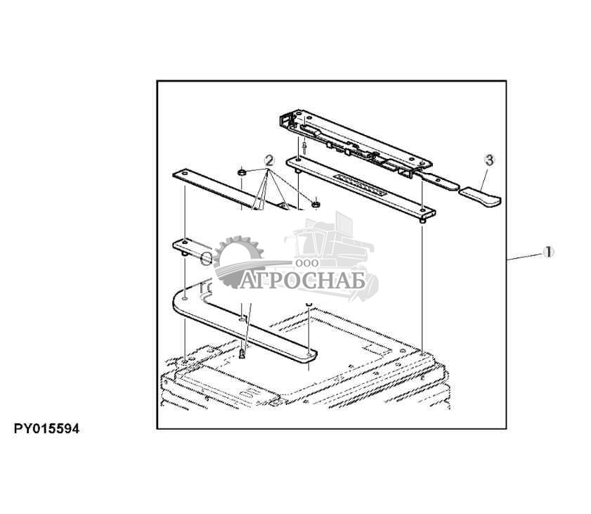 БОКОВАЯ ПОДВЕСКА (СИДЕНЬЕ SUPER COMFORT MSG85) 